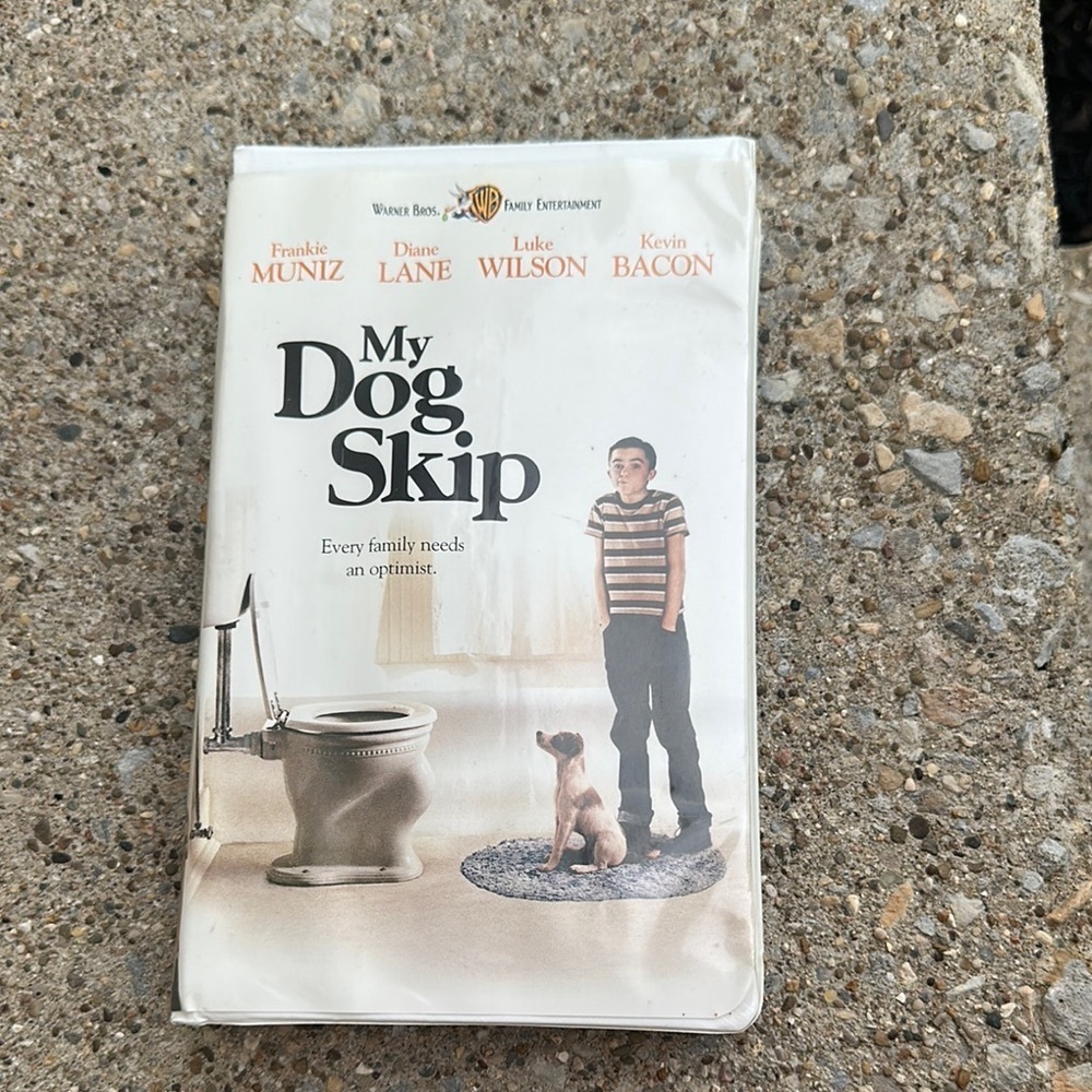 My Dog Skip VHS Tape